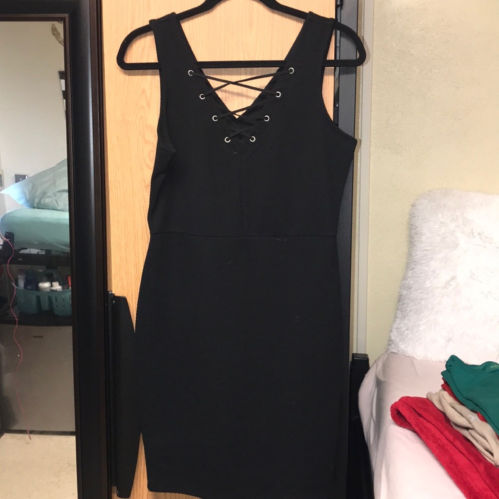 black dress